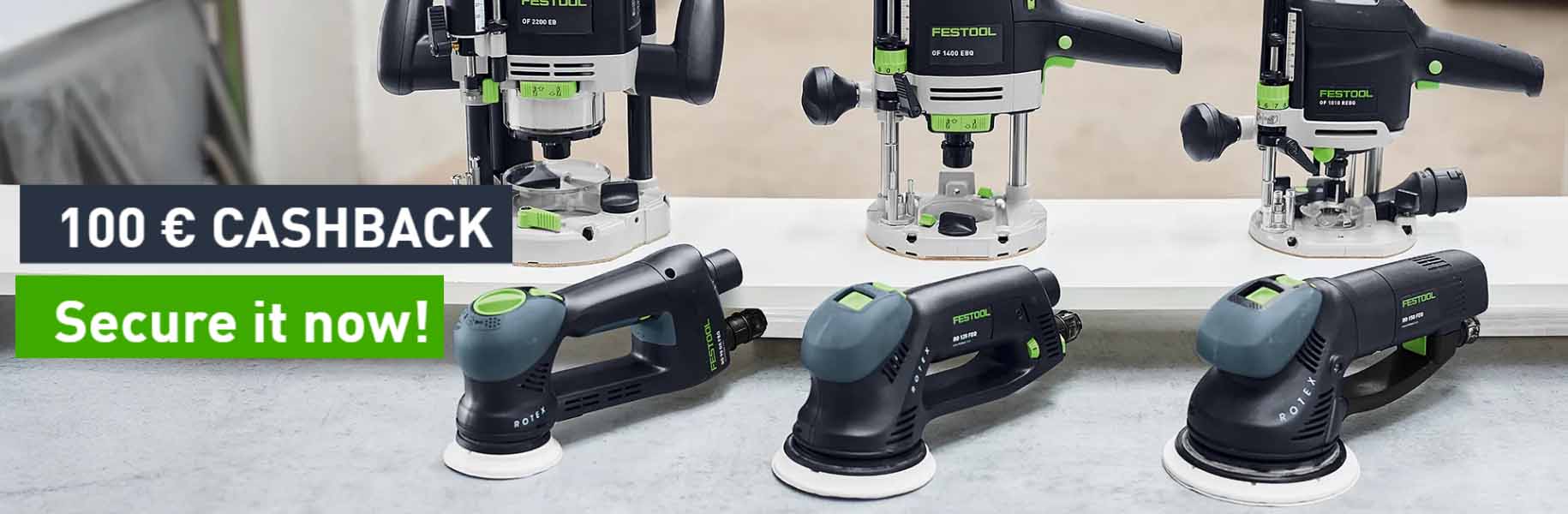 Festool Cashback Offer at Joe McKenna's